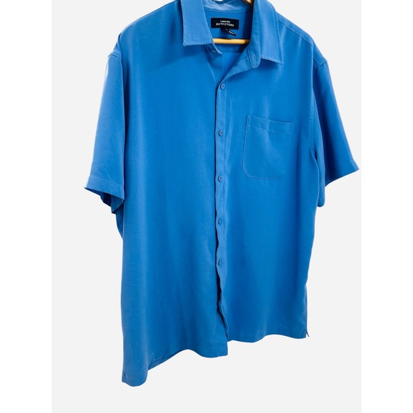 Lands' End Outfitters Other - Lands' End Outfitters Mens XL Blue Button Down Short Sleeve Shirt